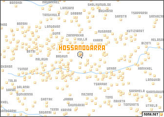 map of Hossano Darra
