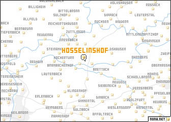 map of Hösselinshof