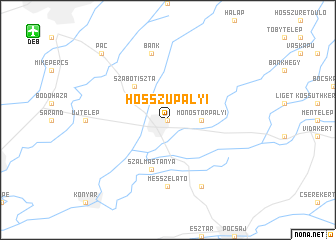map of Hosszúpályi
