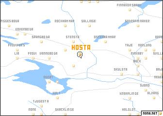 map of Hosta