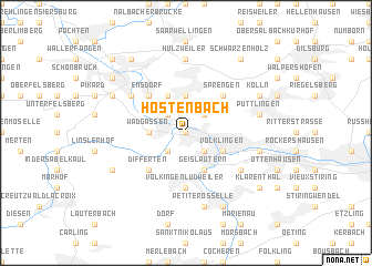 map of Hostenbach