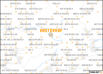 map of Hosterhof