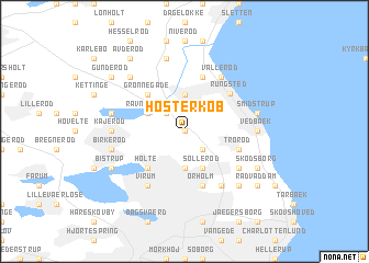 map of Høsterkøb