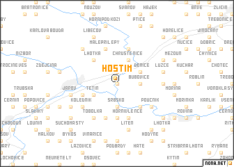 map of Hostim