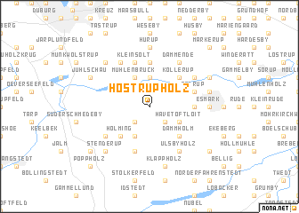 map of Hostrupholz