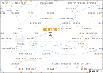 map of Hostrup