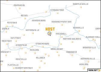 map of Host