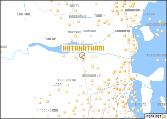 map of Hota Hatwāni