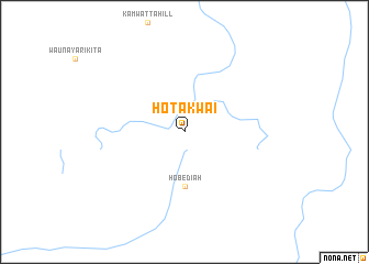 map of Hotakwai