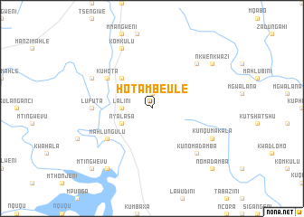 map of Hota-Mbeule