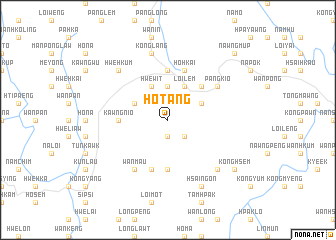 map of Ho-tang