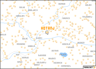 map of Hotanj