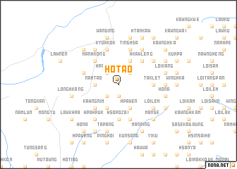 map of Ho-tao