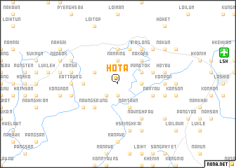 map of Ho-tā