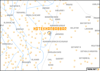 map of Hote Khān Babbar