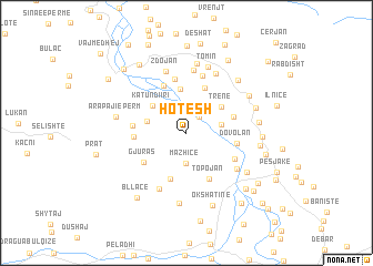 map of Hotesh