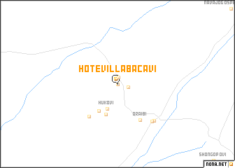 map of Hotevilla-Bacavi