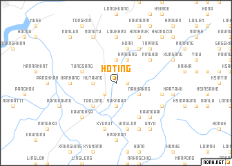 map of Hoting