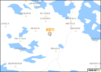 map of Hoti