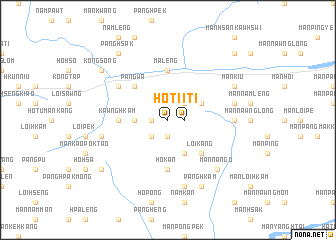 map of Ho-ti