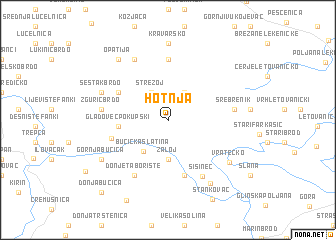 map of Hotnja