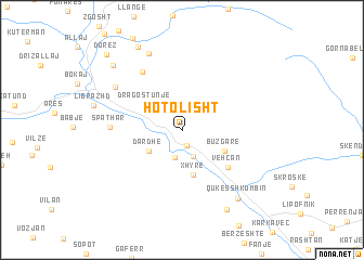 map of Hotolisht