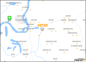 map of Hoton