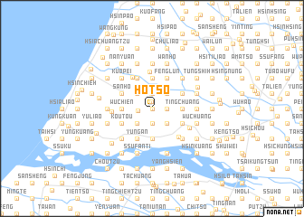 map of Ho-ts\