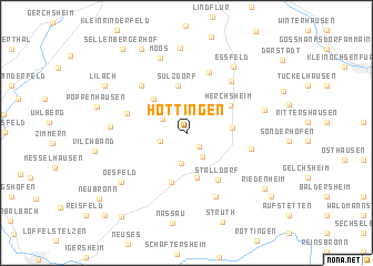 map of Höttingen