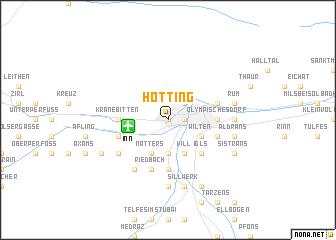 map of Hötting