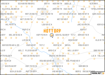 map of Hottorf