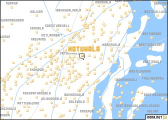 map of Hotuwāla