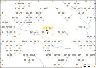 map of Ho-twe