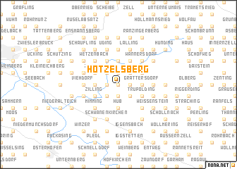 map of Hötzelsberg