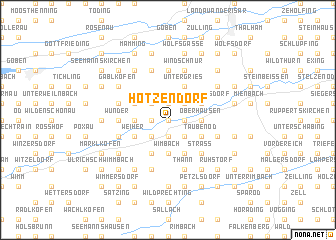 map of Hötzendorf