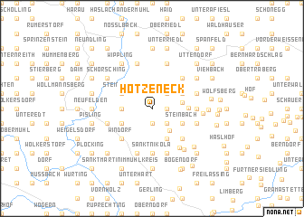 map of Hötzeneck