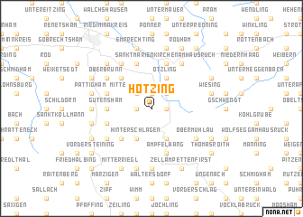 map of Hötzing