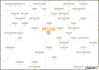 map of Hotzuc