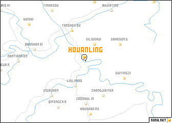 map of Hou\