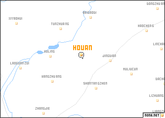 map of Hou\