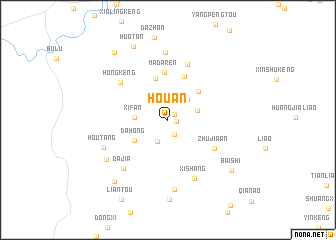 map of Hou\