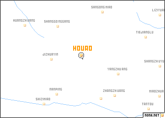map of Hou\