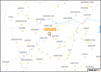 map of Hou\