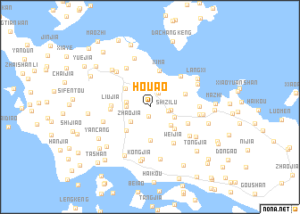 map of Houʼao