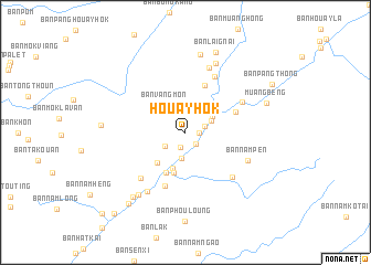 map of Houayhôk