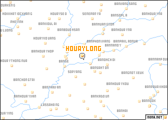 map of Houay Long