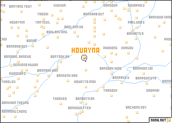 map of Houay Na