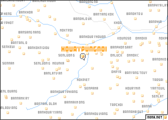 map of Houay Pung Noi
