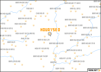 map of Houay Seo