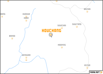 map of Houchang
